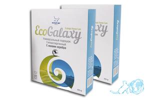 Купить стиральный порошок ECO GALAXY с ионами серебра, Белый Кот на официальном сайте